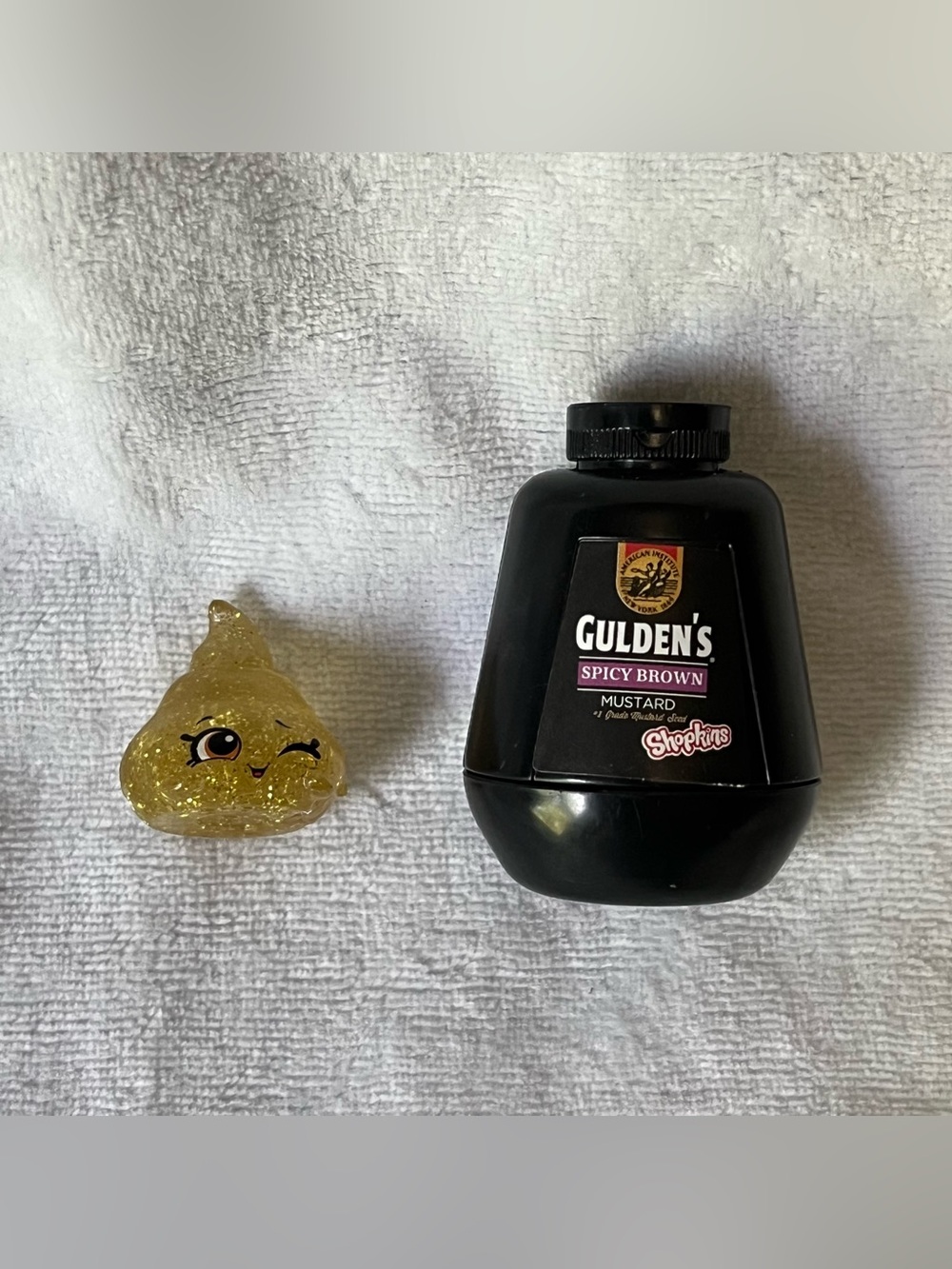 SHOPKINS Real Littles GUS MUSTARD Exclusive Glitter Mystery Set